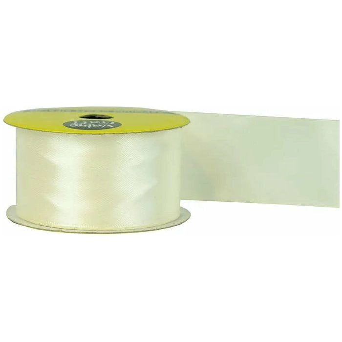 Satin Polyester Ribbon - Ivory