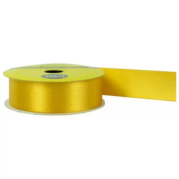 Satin Polyester Ribbon - Gold