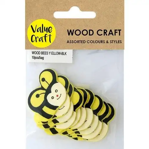 Wood Bees - Yellow & Black