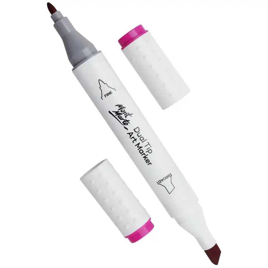 Mont Marte Dual Tip Alcohol Art Marker - Magenta