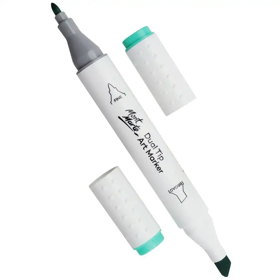 Mont Marte Dual Tip Alcohol Art Marker - Seafoam