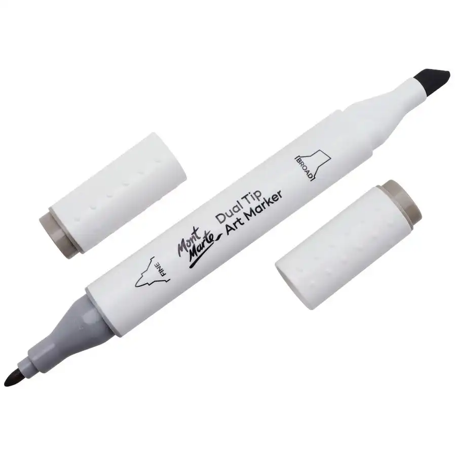 Mont Marte Dual Tip Alcohol Art Marker - Taupe