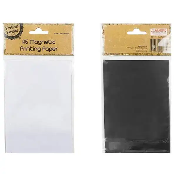 Magnetic Paper Sheet