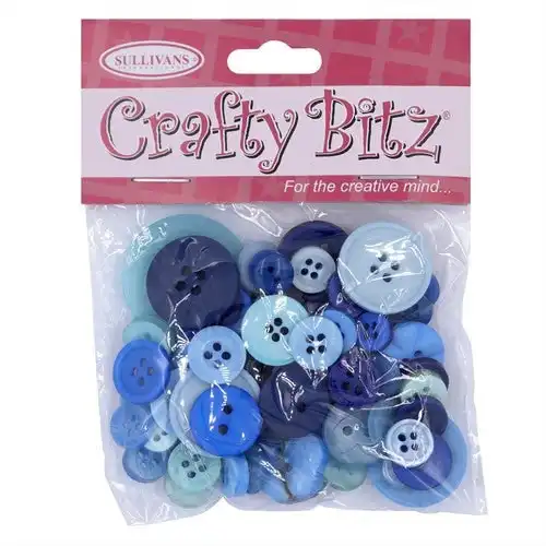 Buttons - Dark Blue