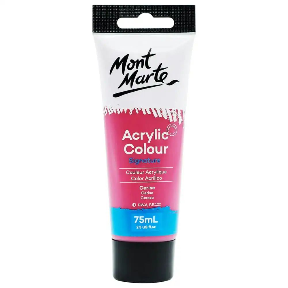 Mont Marte Acrylic Colour Paint - Cerise