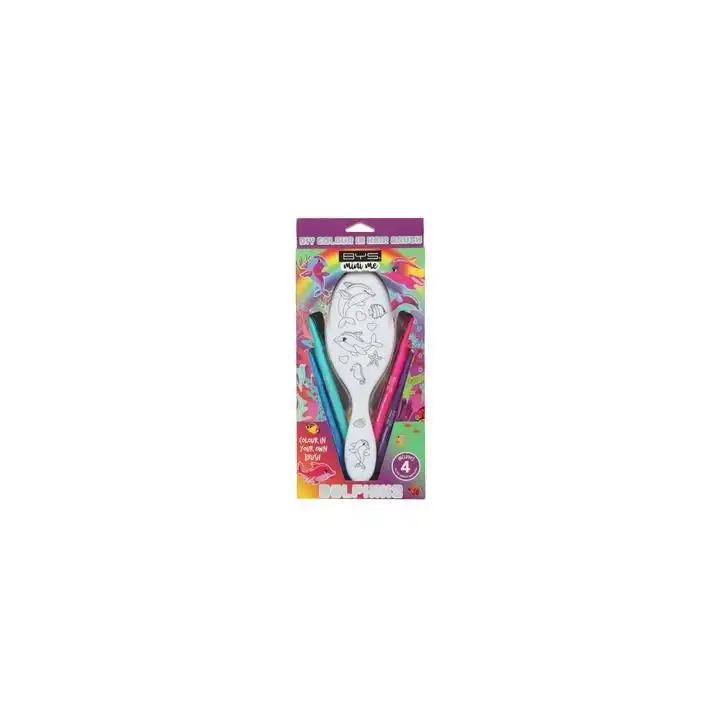 BYS Mini Me DIY Dolphins Colour-in Brush