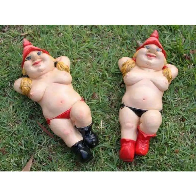 Nudist Garden Gnome