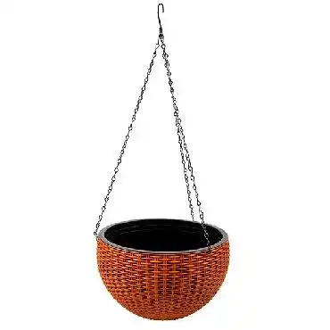 Hanging Basket Plastic Terracotta