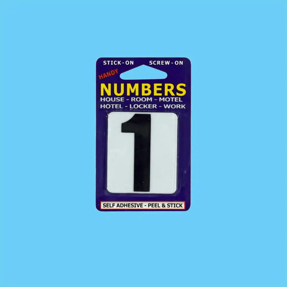 Numbers NO.1 White and Black