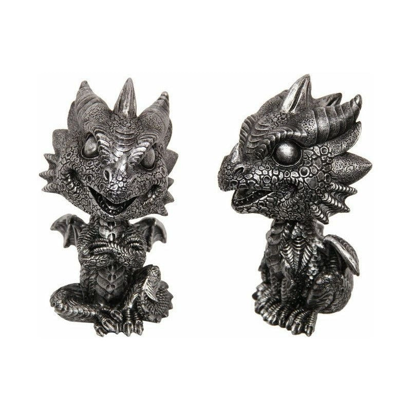 Silver Bobble Head - Dragon