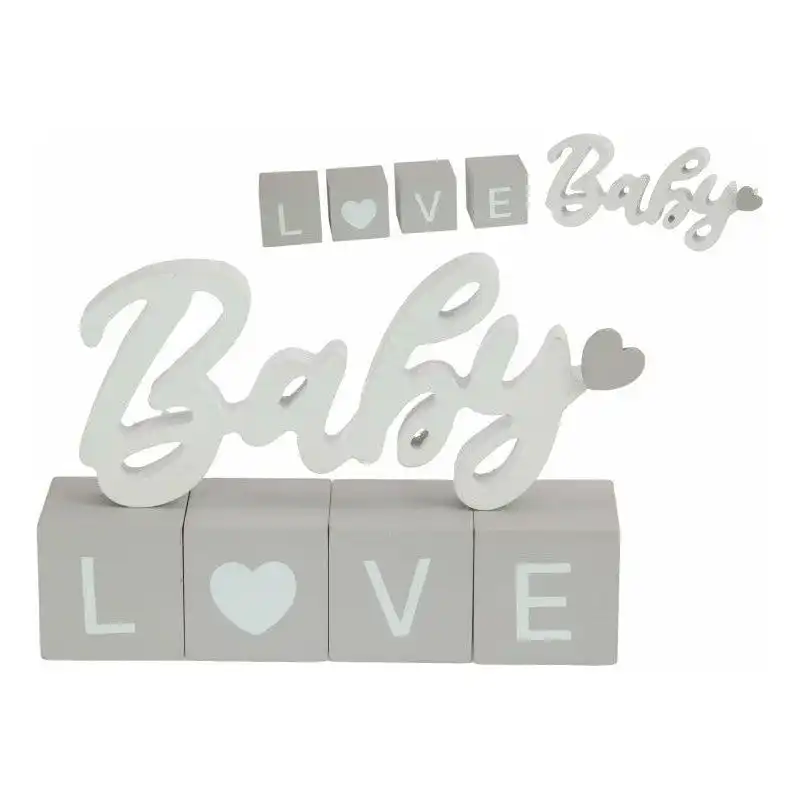 Baby Love Block with Heart