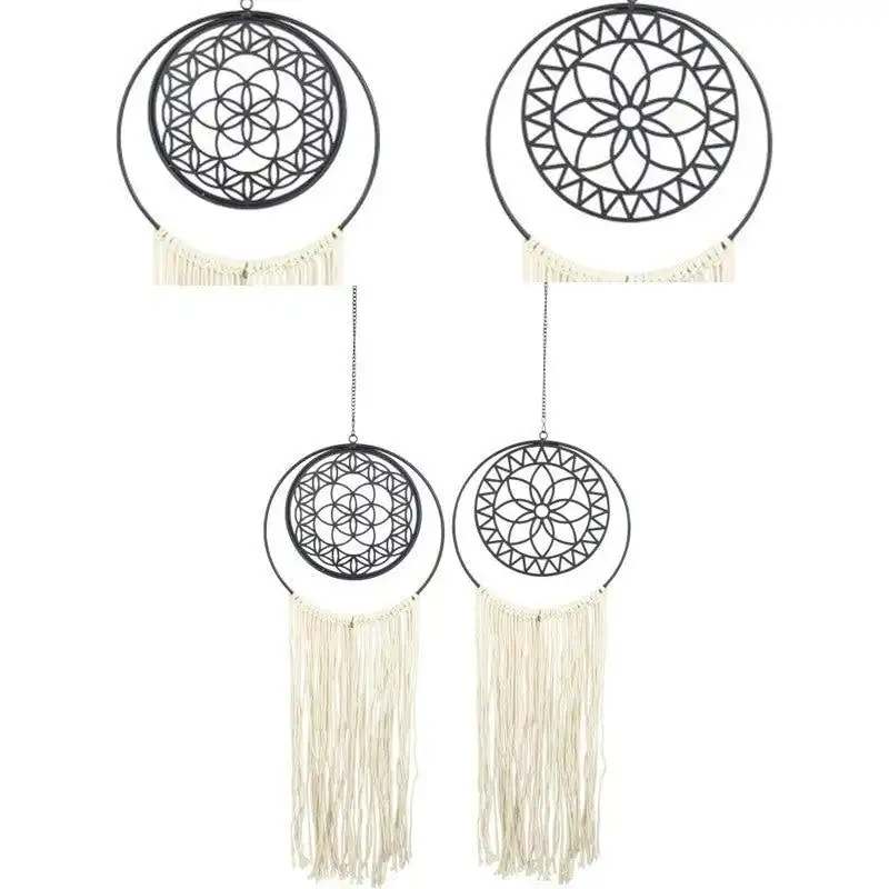 Metal & Macramé - Tree of Life Hanger