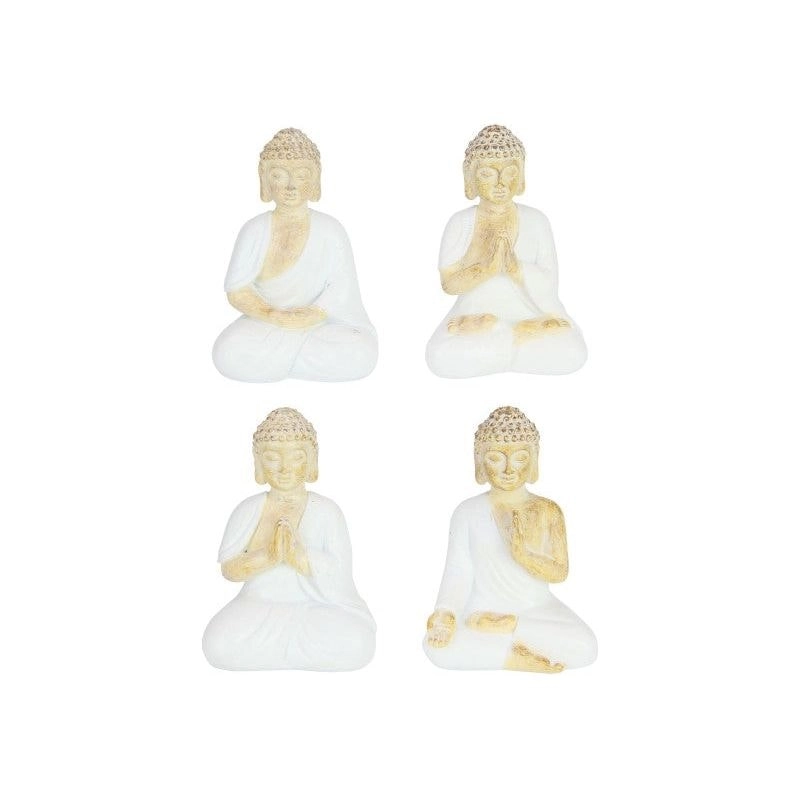 White & Natural Rulai Buddha