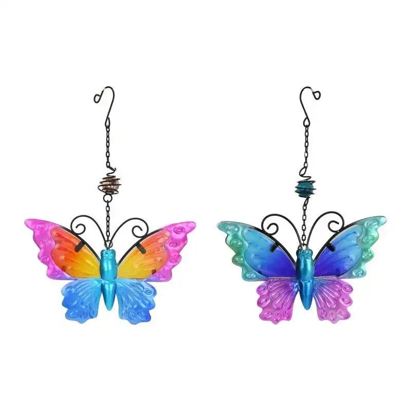 Metal Butterfly Colourful Hanger