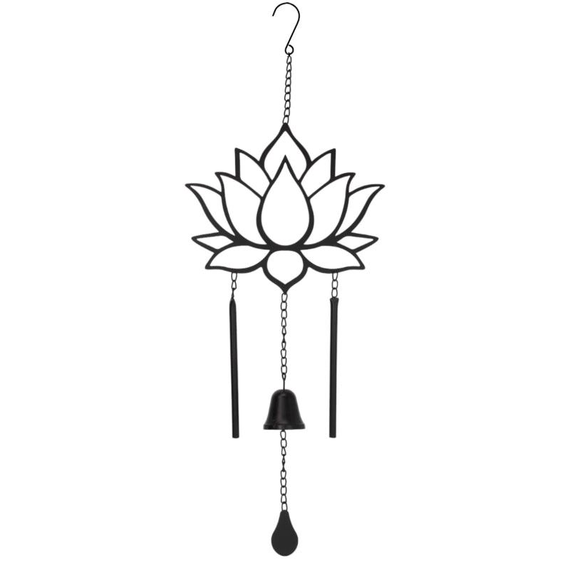 Wind Chime - Lotus with Bell