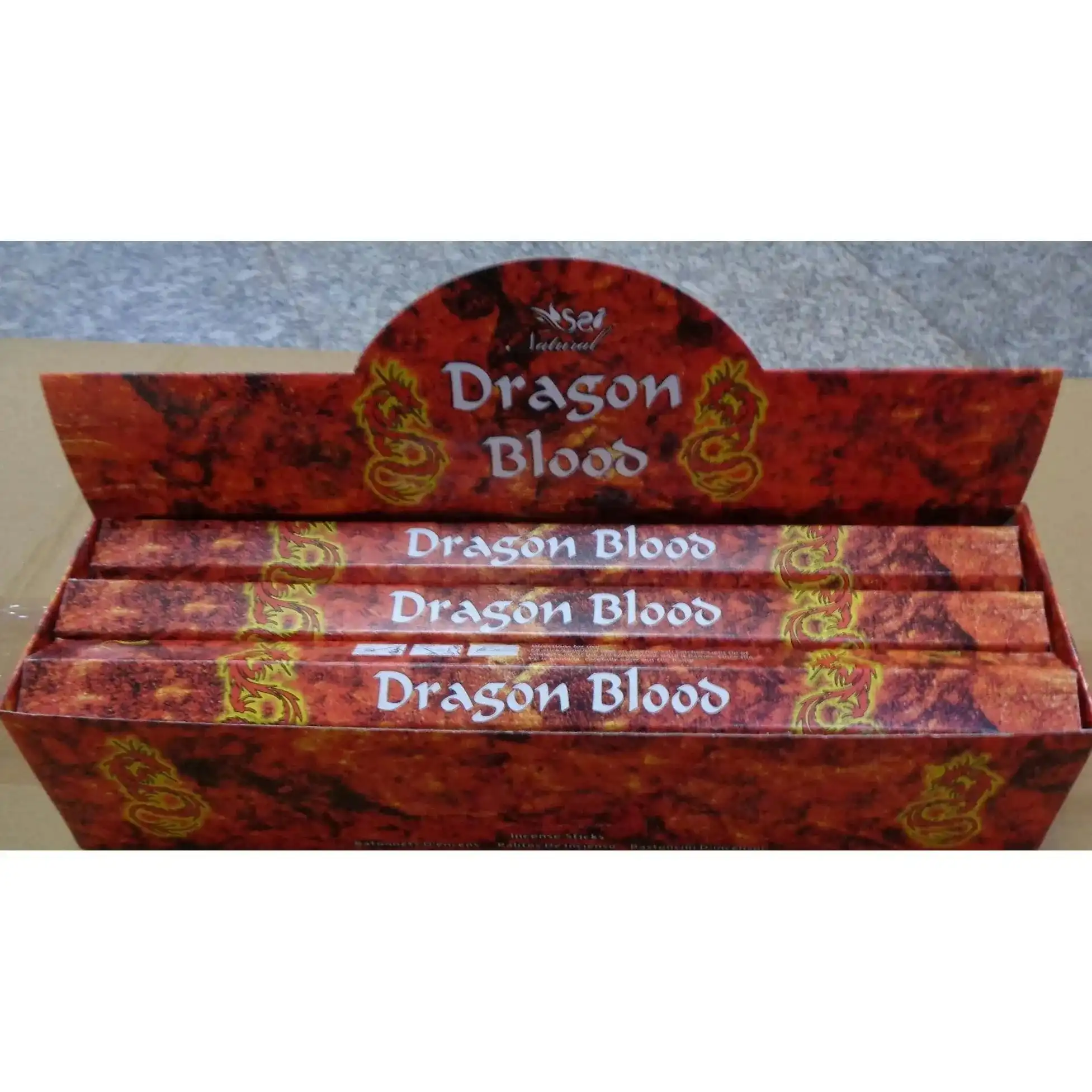 Hem Hexagon Incense - Dragon Blood