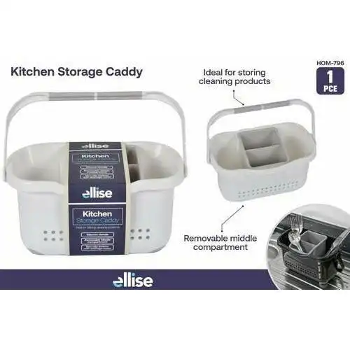 Kitchen Storage Caddy with Handle - 1 Piece