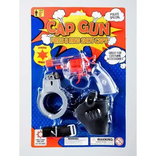 Super Cap Toy Gun Police Play Set