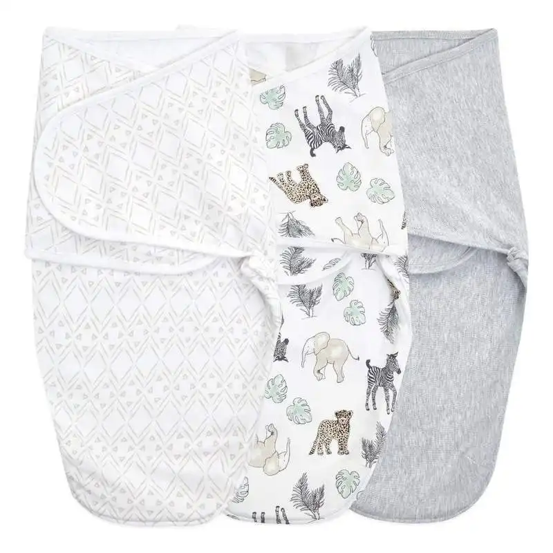 Essentials wrap swaddle 3pack - Toile 4-6 months