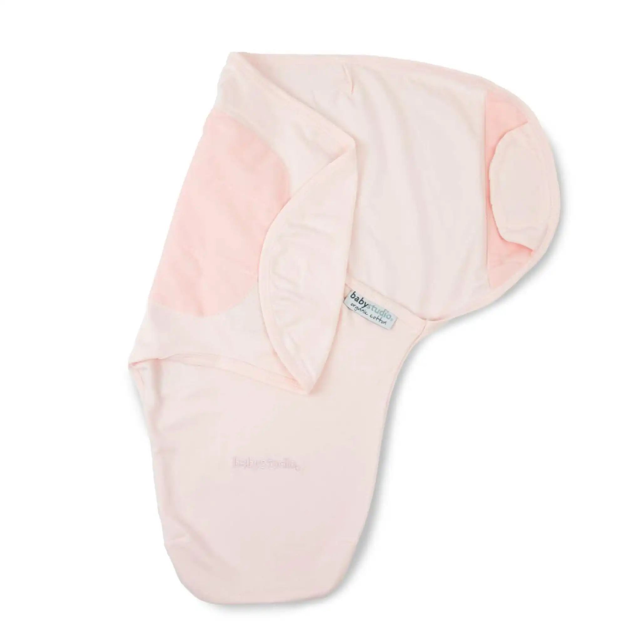 babystudio Dusty Pink Bamboo SwaddleWrap 0.5 TOG