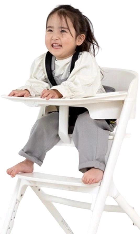 Harry Adjustable 3-in-1 Highchair - White