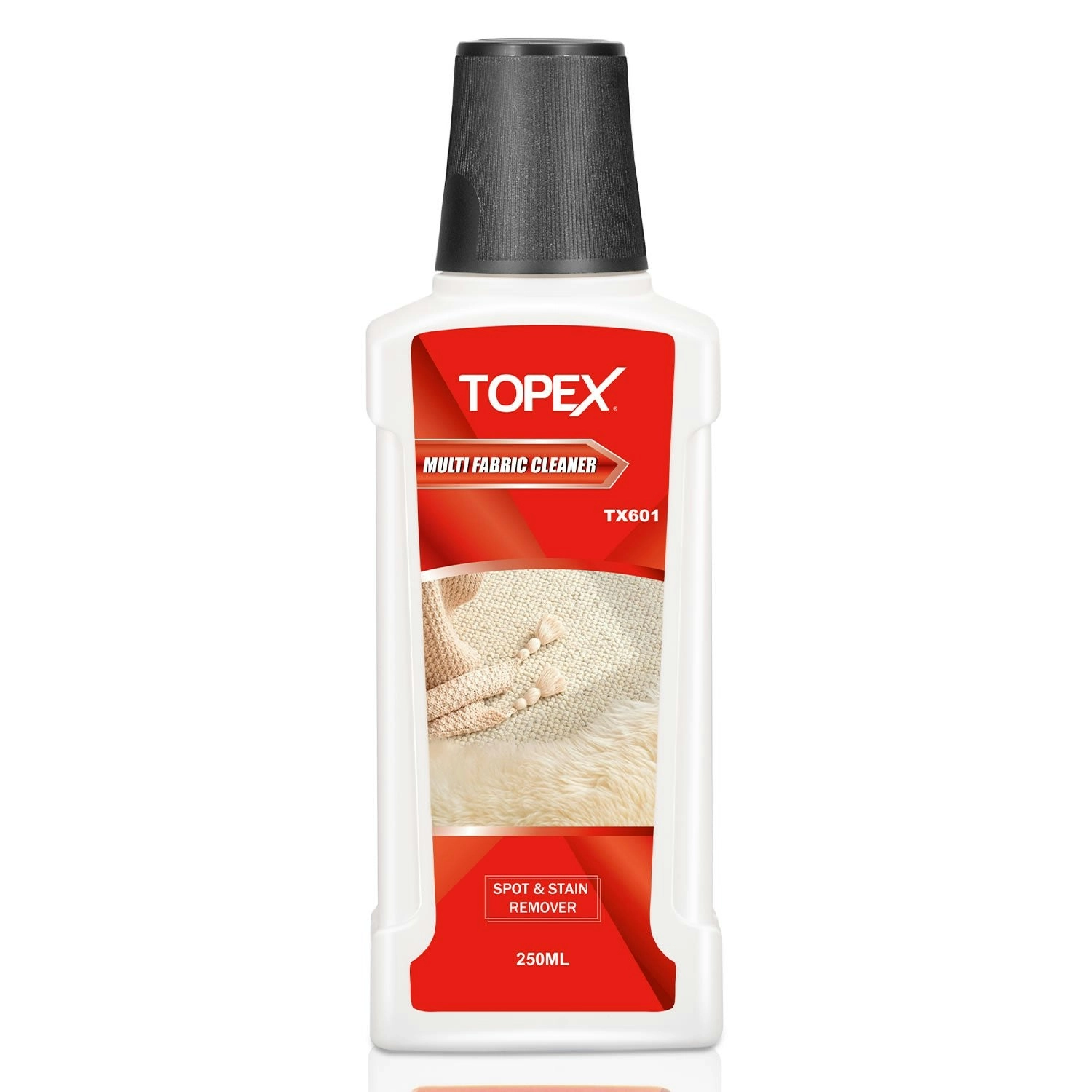 Topex Multi Fabric Cleaner 250 ml Low Foaming Carpet Cleaner for Spot Cleaner(TX600)