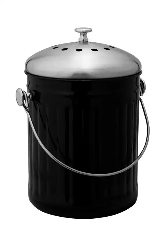 Avanti 5 Litre Compost Bin - Black