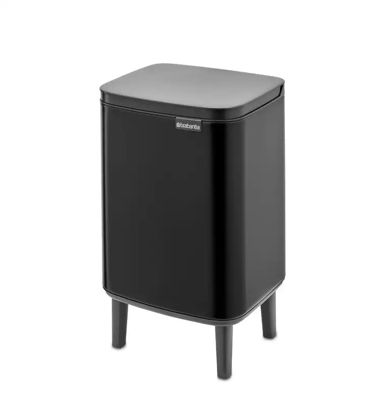 Brabantia Bo 7L Waste Bin Hi - Matt Black