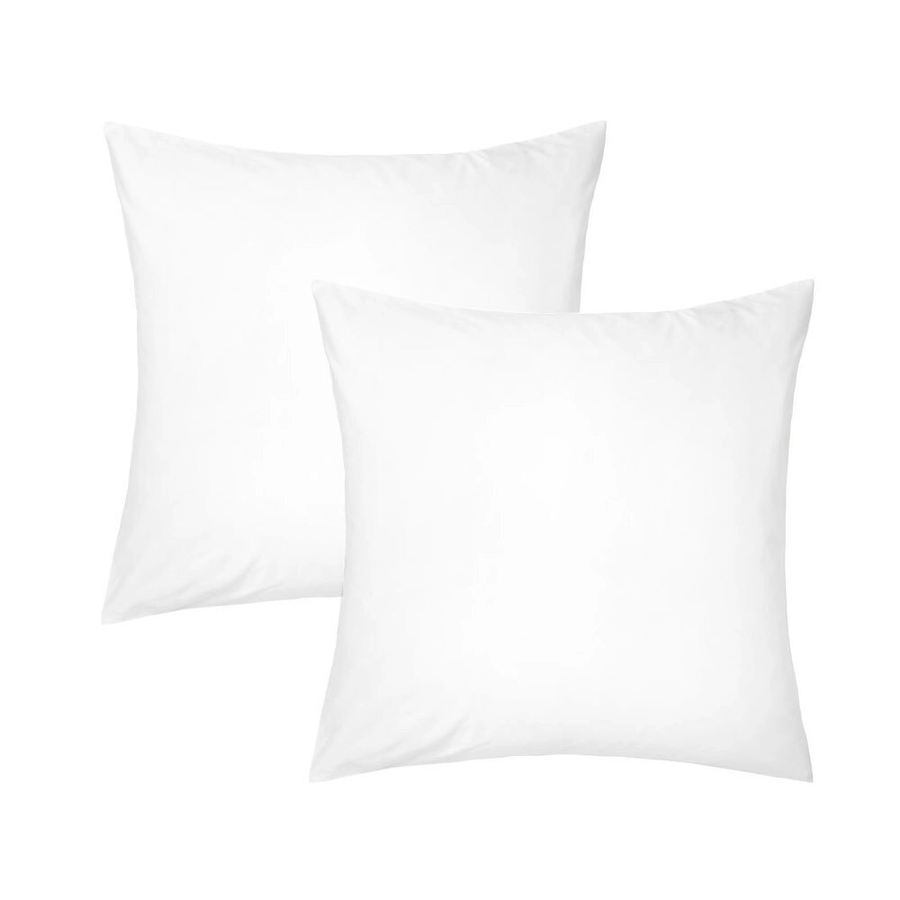 Linen House Augusta White European Pillowcase Set