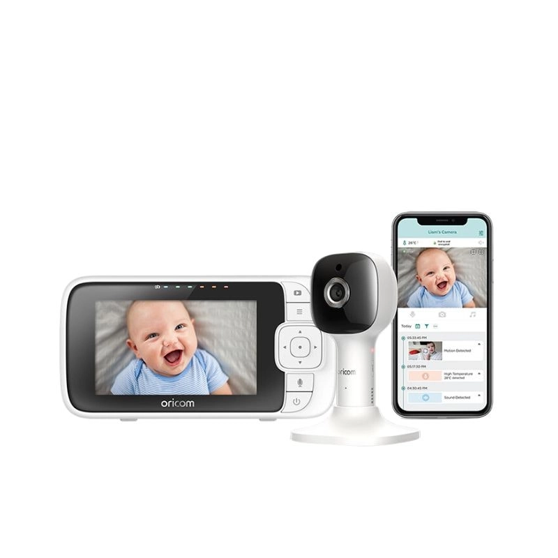 Oricom OBH430 4.3&rdquo; Smart HD Nursery Pal Baby Video Monitor