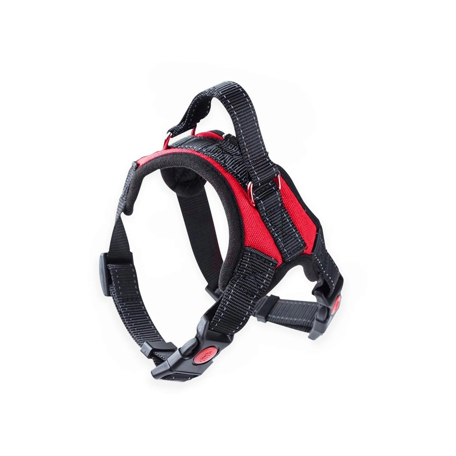 Floofi Dog Harness L Size (Large, Red)