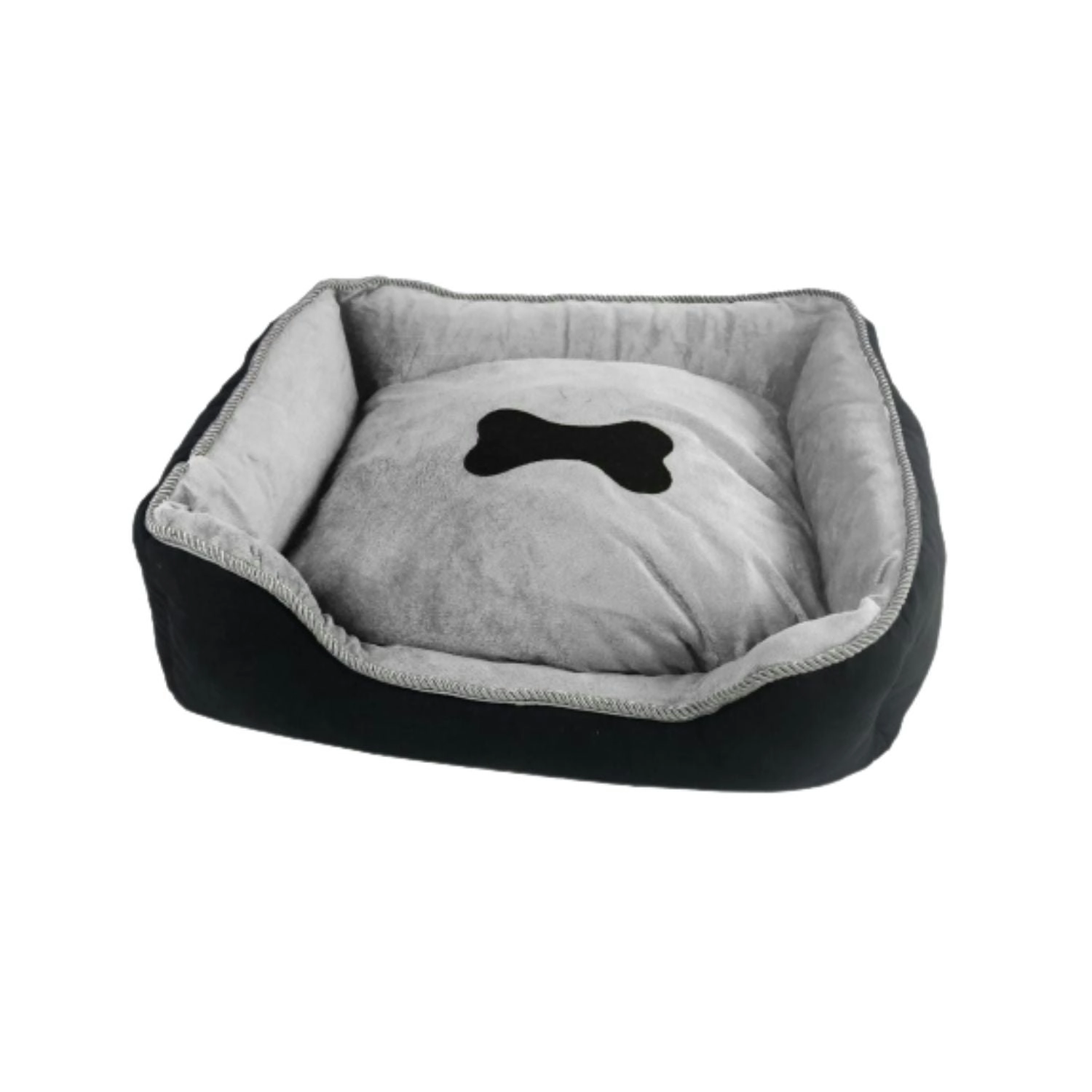 Floofi Pet Sofa Cushion Dog Bed XXXL (Triple Extra Large, Black)