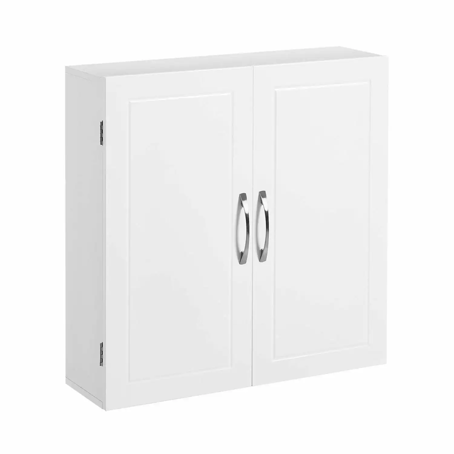 VASAGLE Wall Mounted Cupboard Storage Shelf Bathroom Cabinet - White