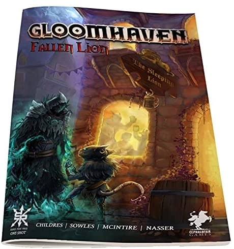 Source Point Press Gloomhaven Fallen Lion