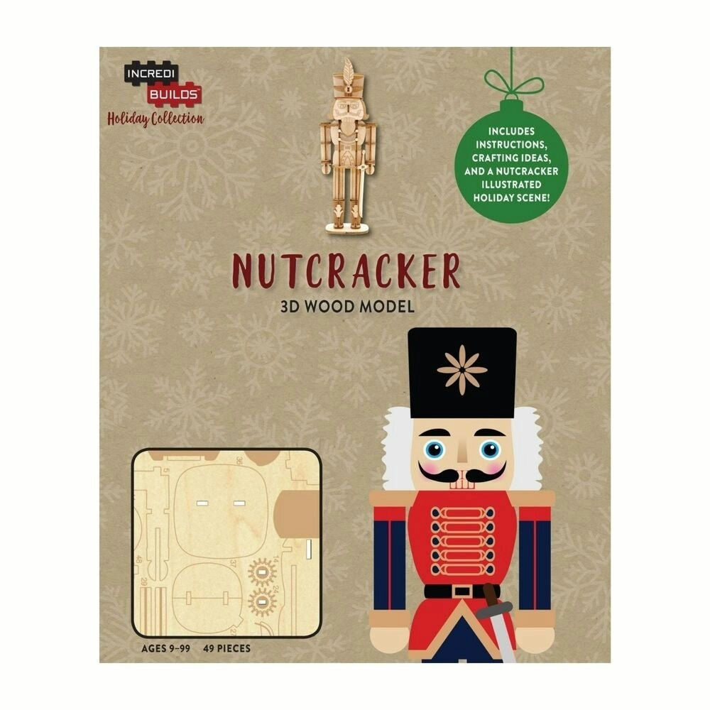 Incredibuilds Christmas Holiday Collection Nutcracker