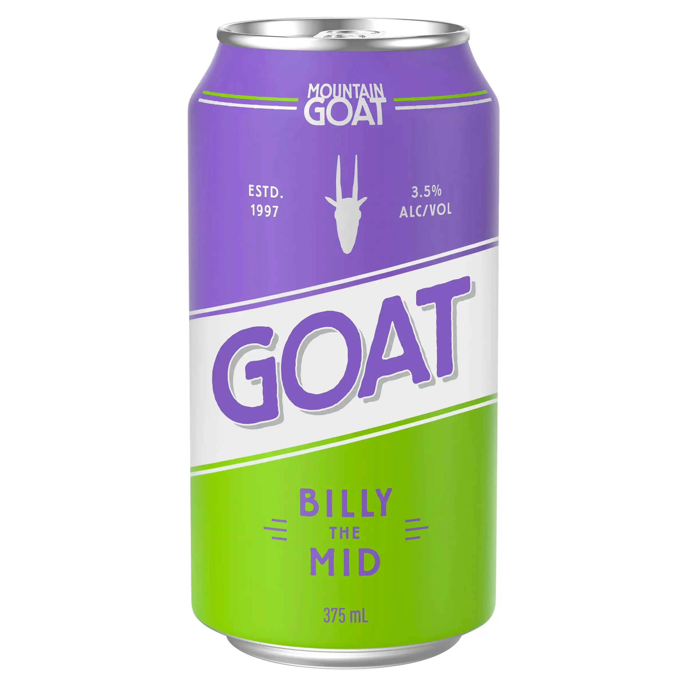 Mountain Goat Billy The Mid 24 x 375mL Cans