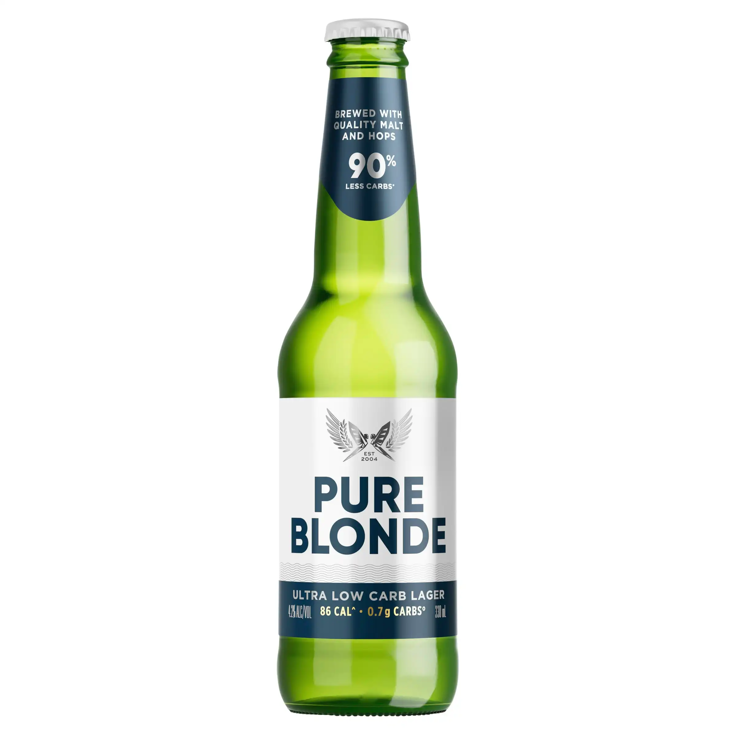 Pure Blonde Ultra Low Carb 24 x 330mL Bottles