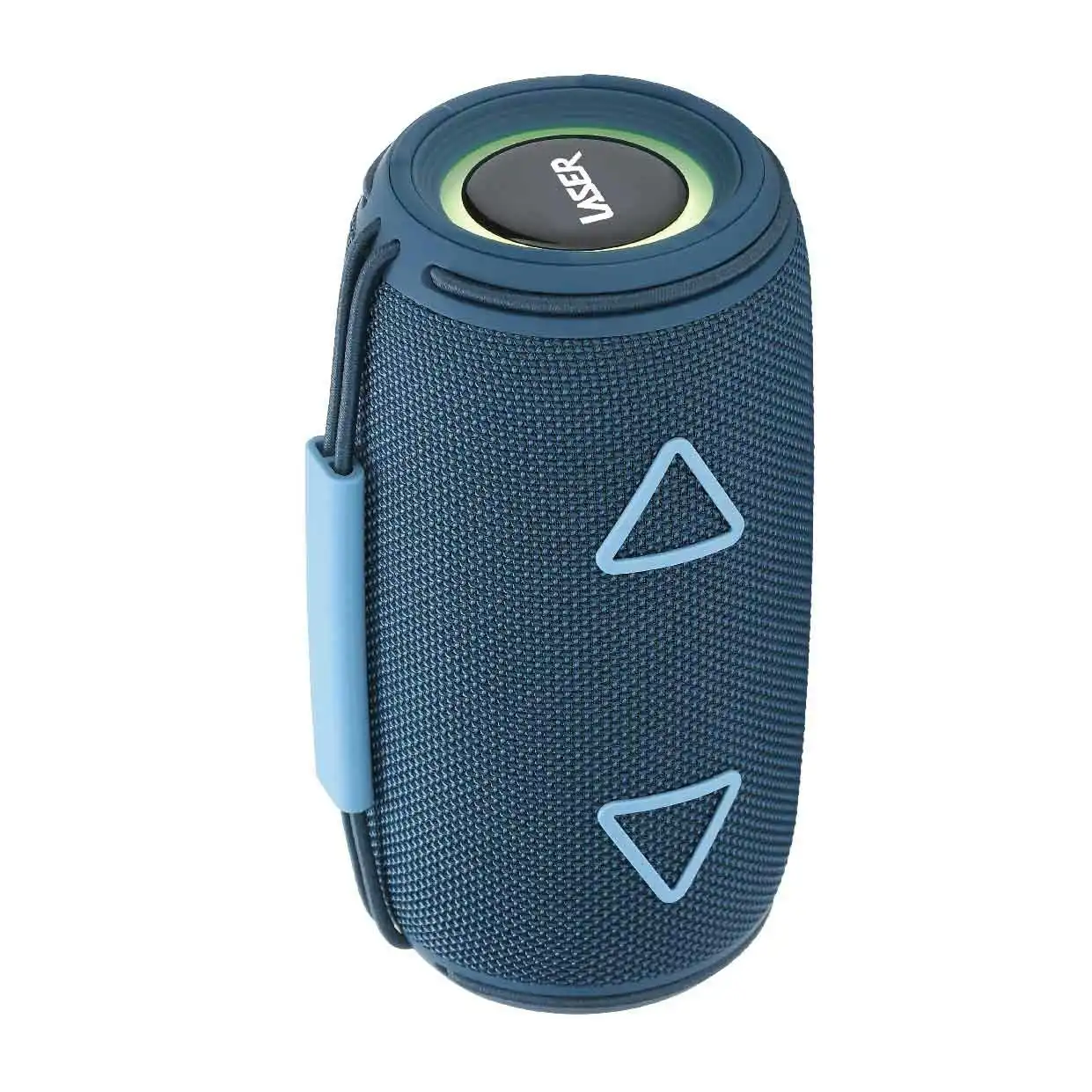 Laser Max Portable Bluetooth Speaker Blue: TWS, LED Lights, Powerful Sound