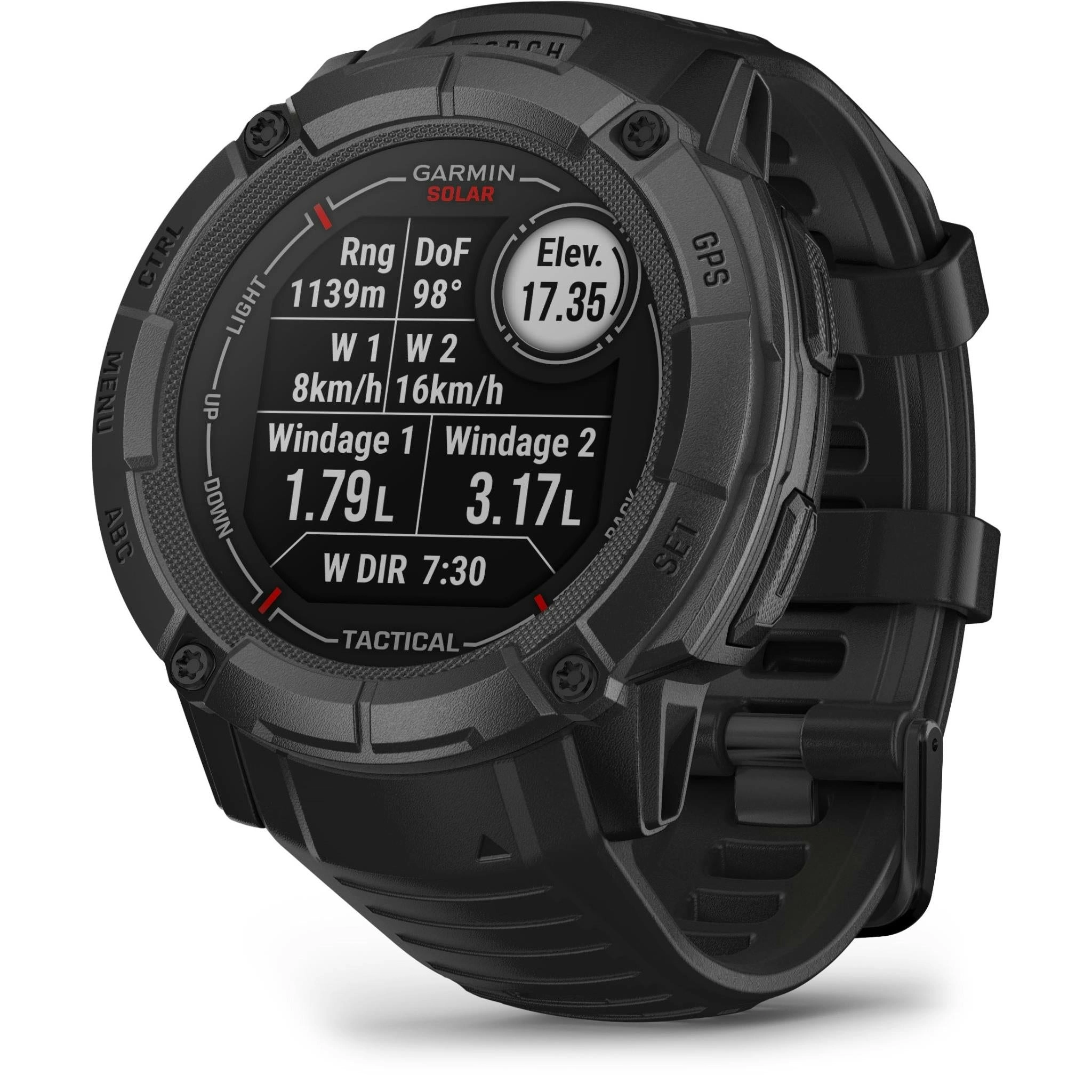 Garmin Instinct 2X Solar Sports Watch Tactical Edition - Black (AU Version)