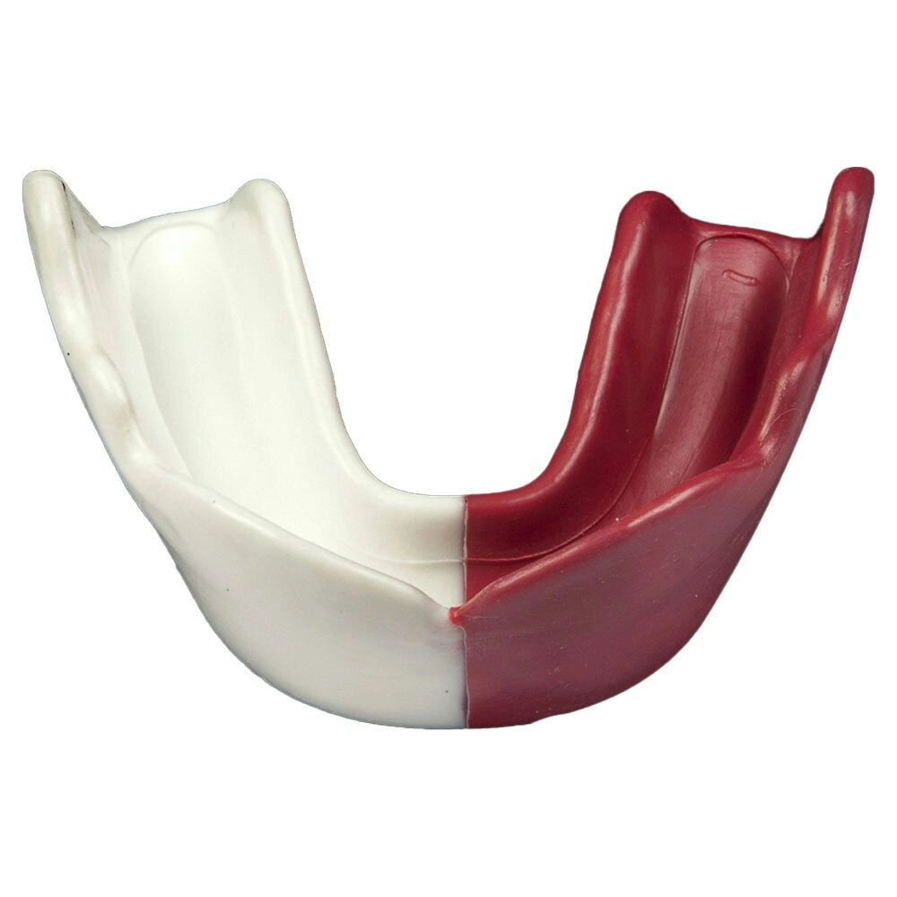 Signature Sports Type 2 Protective Mouthguard Teeth Shield Adults Maroon/White