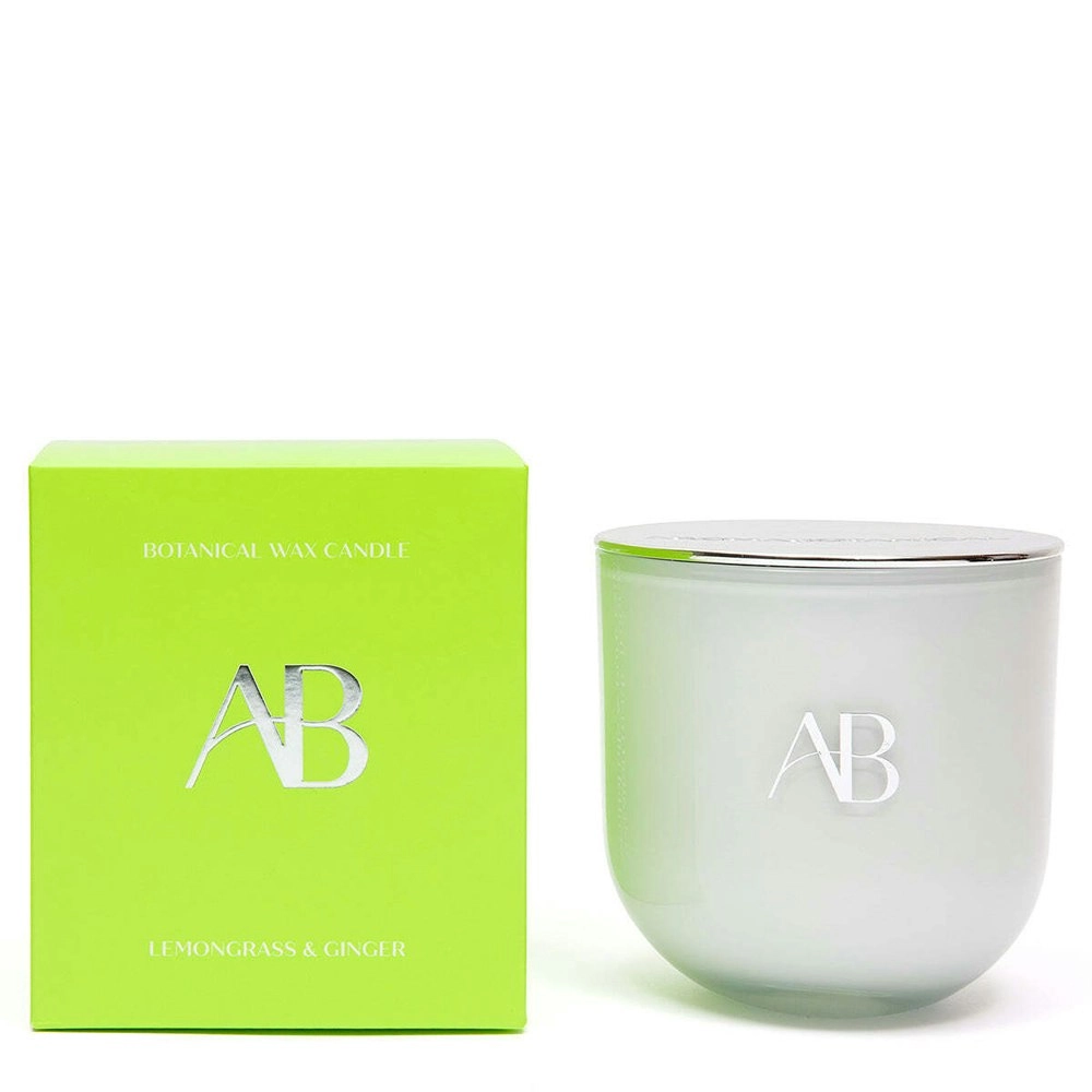 Aromabotanical 680g Scented Wax Candle Home Room Fragrance Lemongrass & Ginger