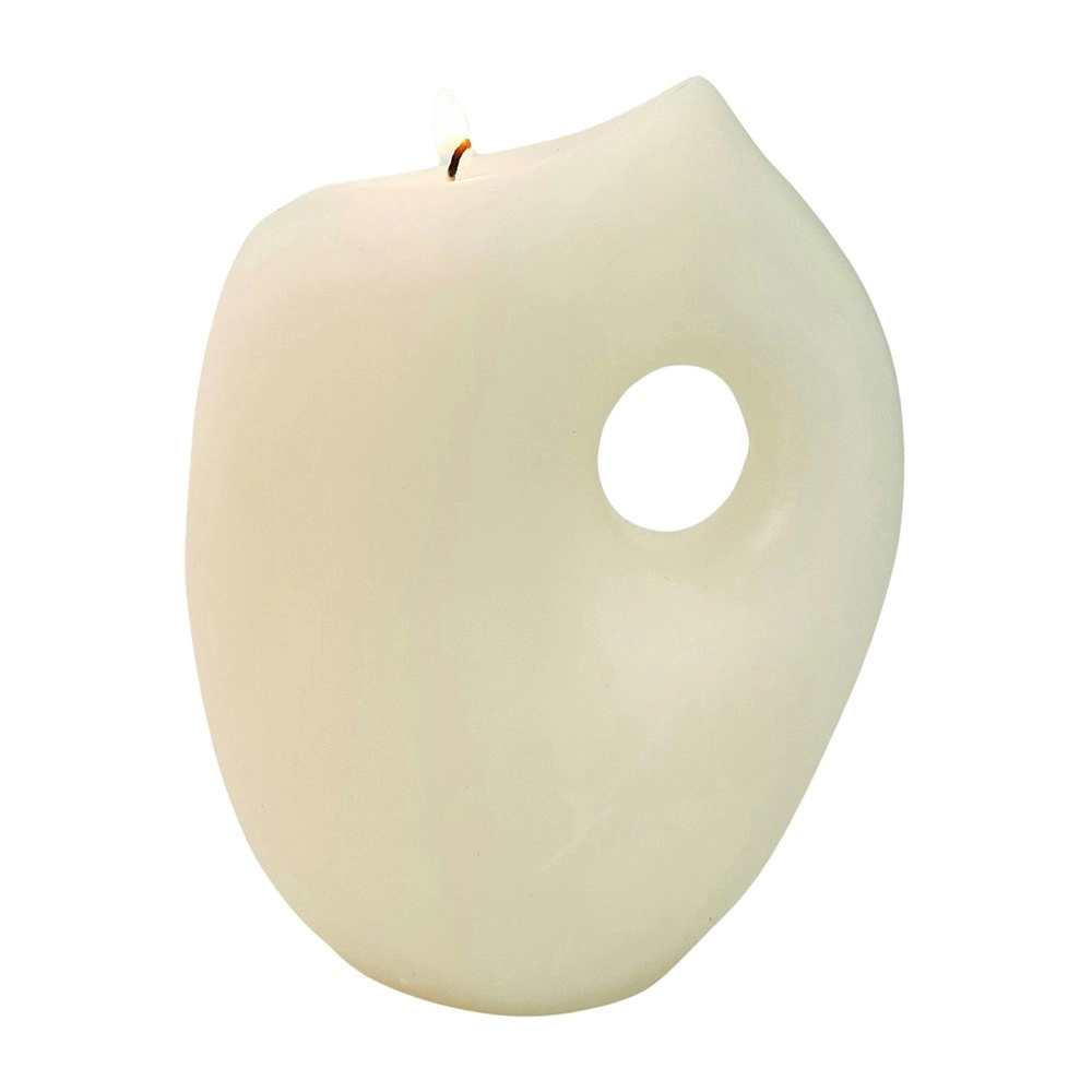 Urban Abstract 14.5cm Vanilla Scented Candle Home Fragrance Tabletop Decor Cream