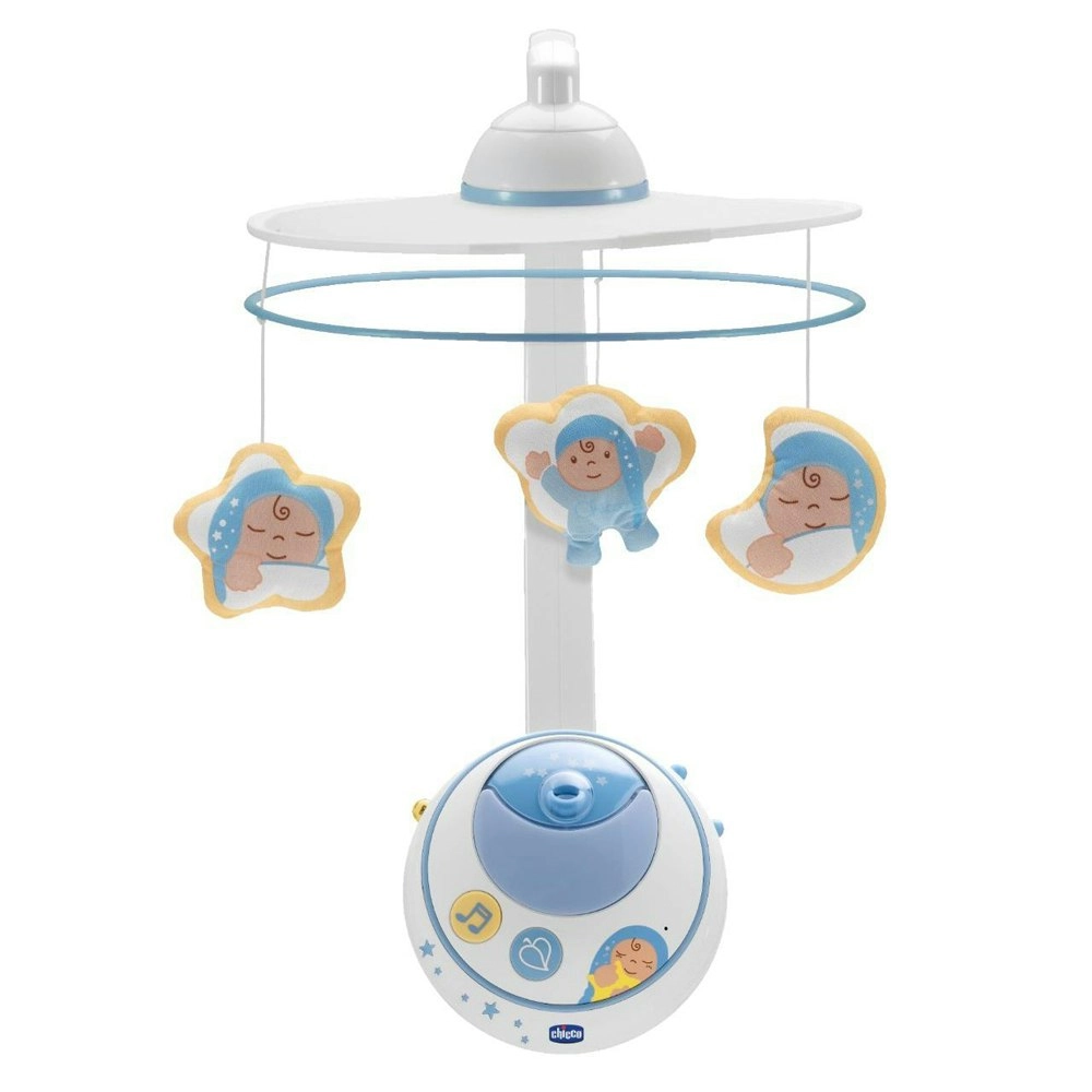 Chicco Toy Baby/Toddler Magic Stars Cot Mobile Hanging Night Light/Projector BLU