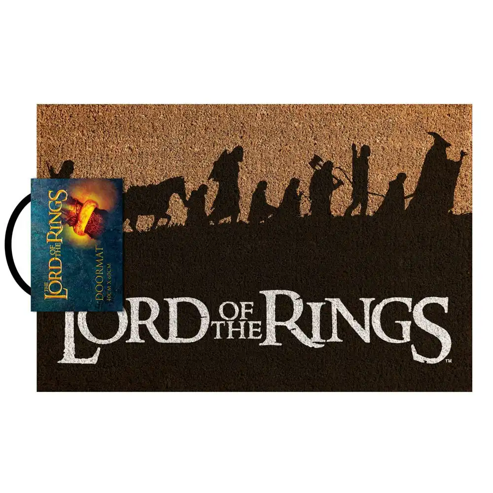 Lord Of The Rings Travelling Fellowship Doormat (40 x 60cm/15.7 x 23.5")