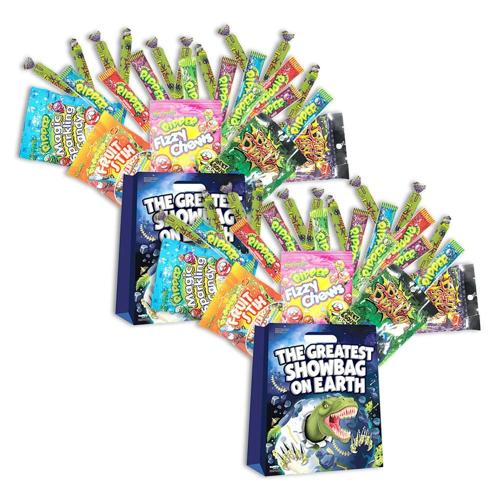 2PK The Greatest Showbag on Earth Confectionery/Lollies/Sweets Childrens Showbag