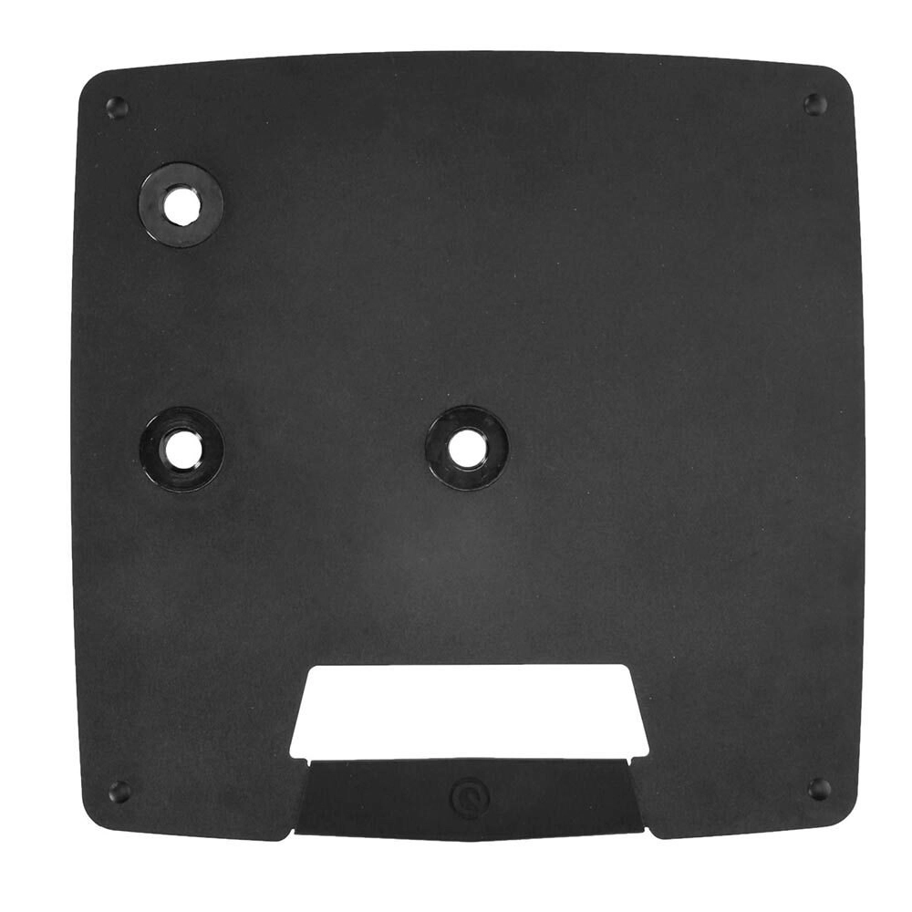 Gravity WB431CB Compact 390mm Square Steel Base Plate For Speaker Pole Black