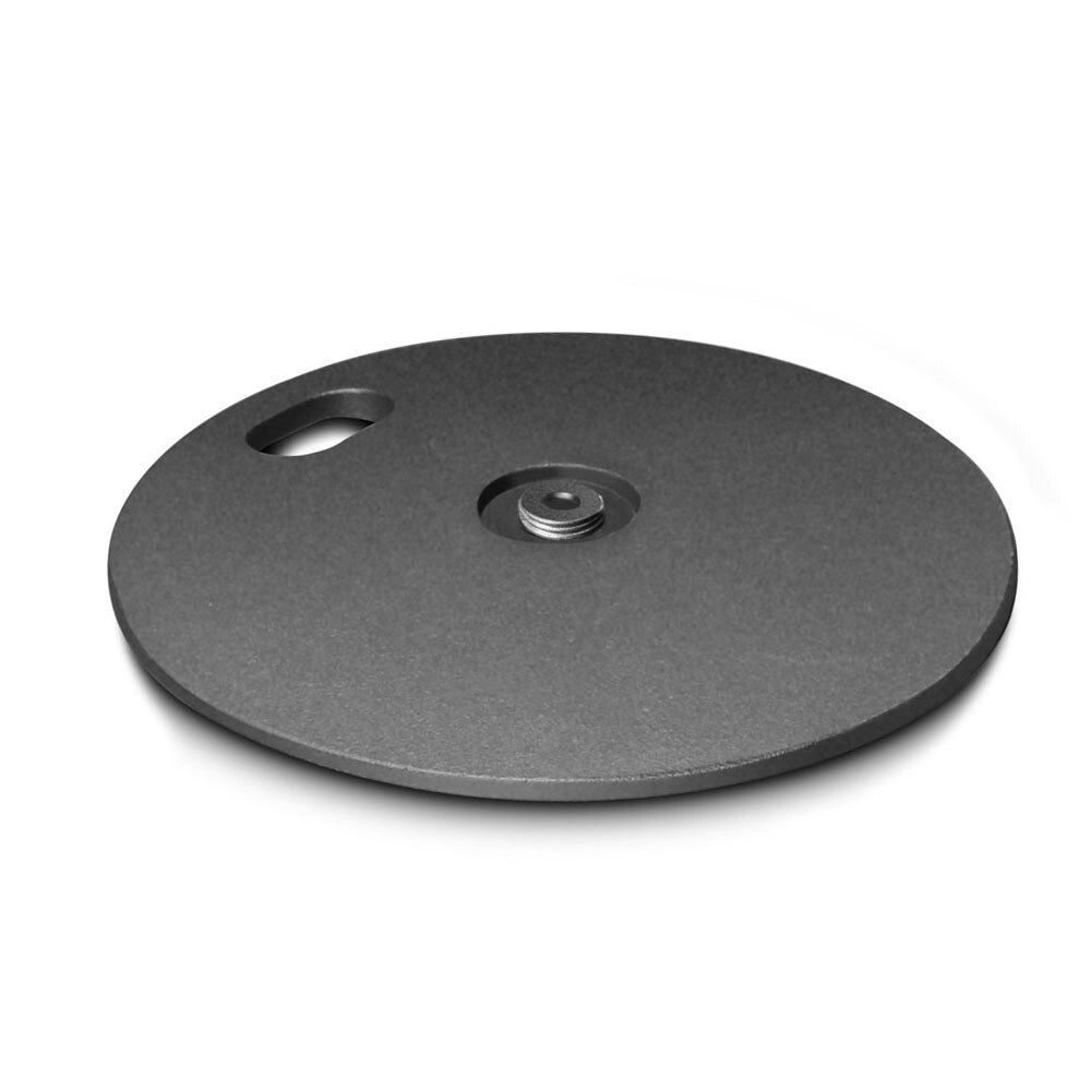 Gravity MS2WP Floor Weight Plate For Round Base Microphone Stands/Pole Black