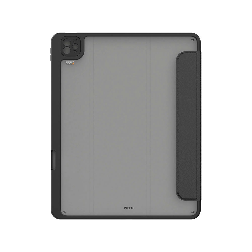 EFM Aspen Folio Case Armour w/ D3O & ELeather For Apple iPad 10.2in 2022 Black