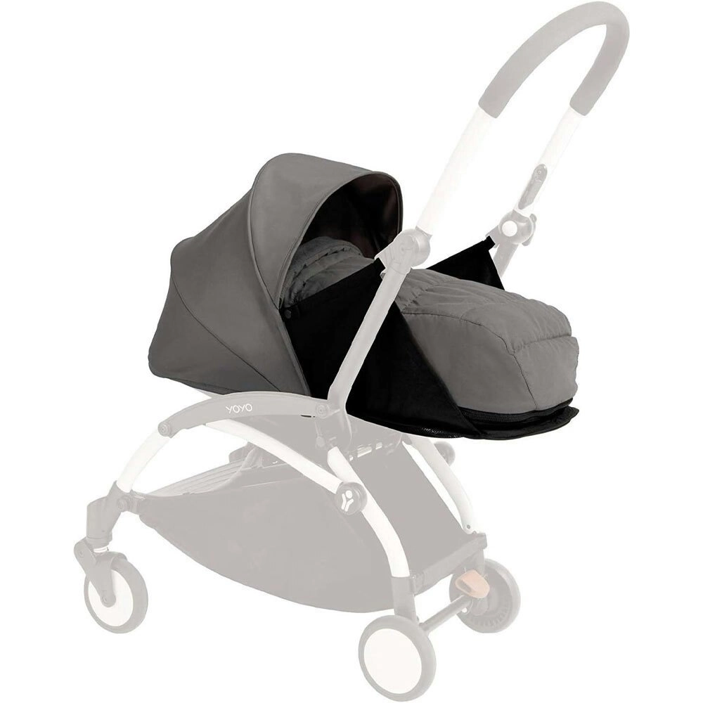 Babyzen Yoyo Newborn/Baby/Infant Compact Travel Stroller/Pram Attachment Grey 0+