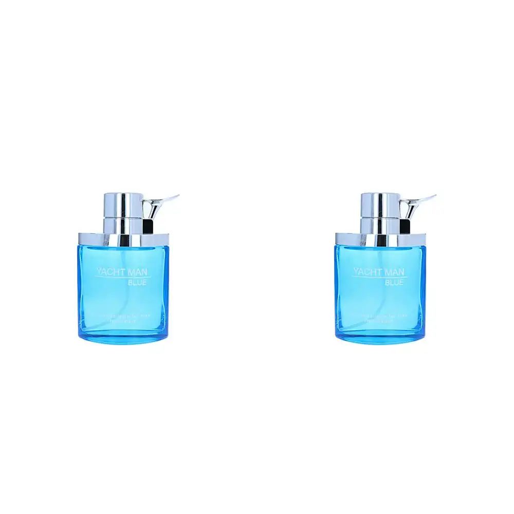 2PK Yacht Man Blue Eau De Toilette For Men Scent 100ml Spray Mens Body Fragrance